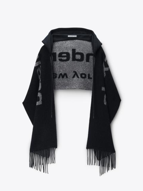 Alexander Wang Scarf Hoodie