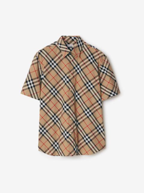 Burberry Check Cotton Shirt