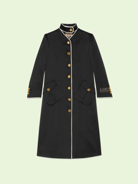 GUCCI Silk duchesse coat