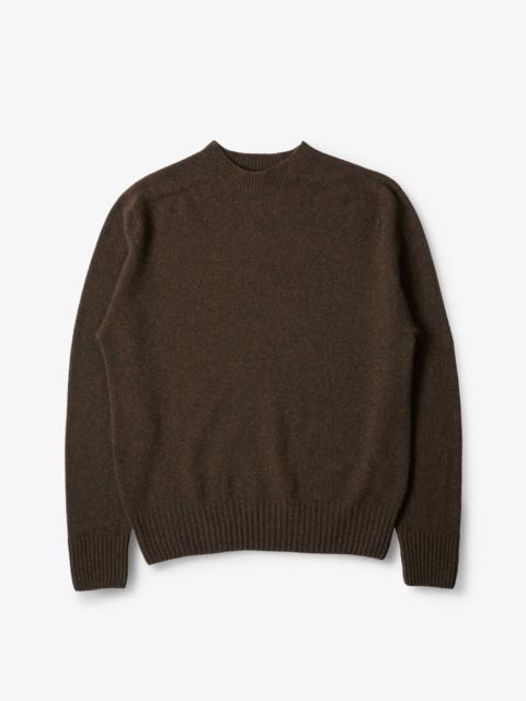 SEAMLESS CREW NECK MERINO CASHMERE