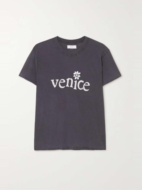 ERL Printed cotton-jersey T-shirt