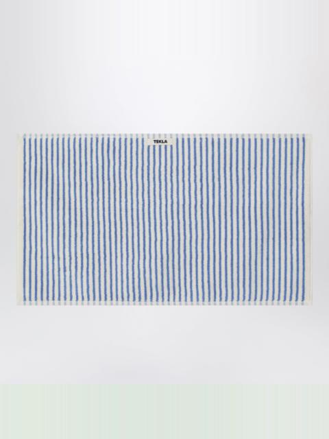 TEKLA White striped towel 50x90