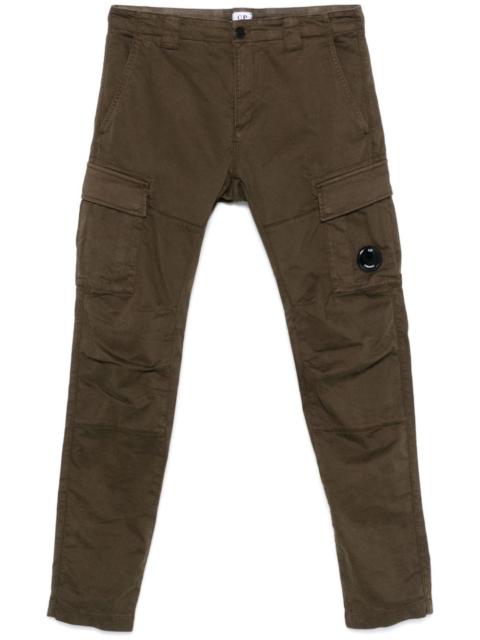 C.P. Company Lens-detail sateen cargo trousers