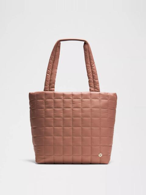 lululemon Quilted Grid Tote Bag 12L