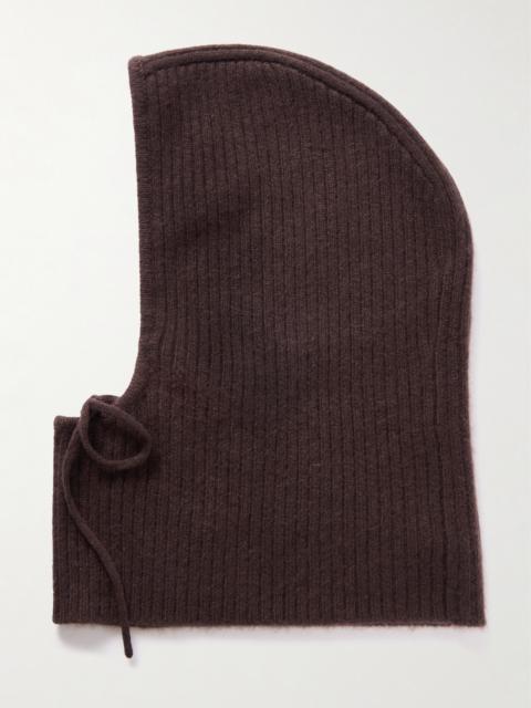 Yves Salomon Ribbed Cashmere Snood