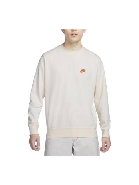 Nike Nike Sportswear French Terry Crewneck Sweatshirt 'Biege' FN8515-110