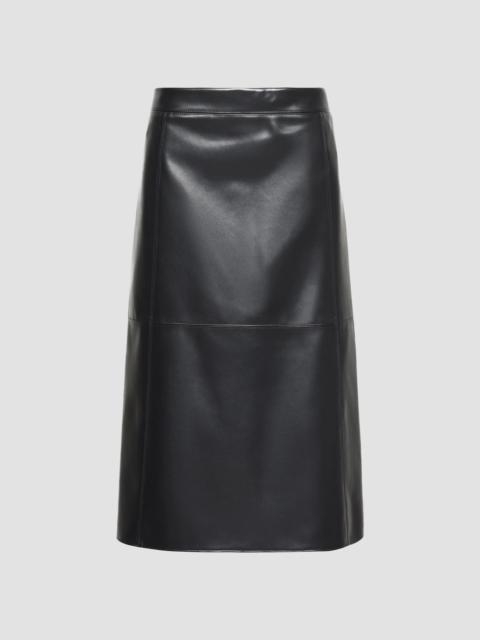 Max Mara Women's Coated Jersey Midi Skirt - Ultramarine