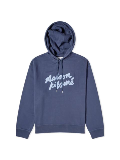 Maison Kitsuné Handwriting Oversize Hoodie