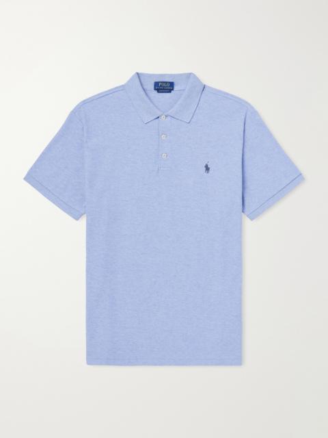 Polo Ralph Lauren Logo-Embroidered Waffle-Knit Cotton Polo Shirt