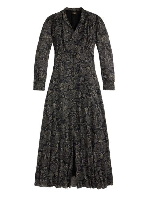 RRL by Ralph Lauren floral button dress