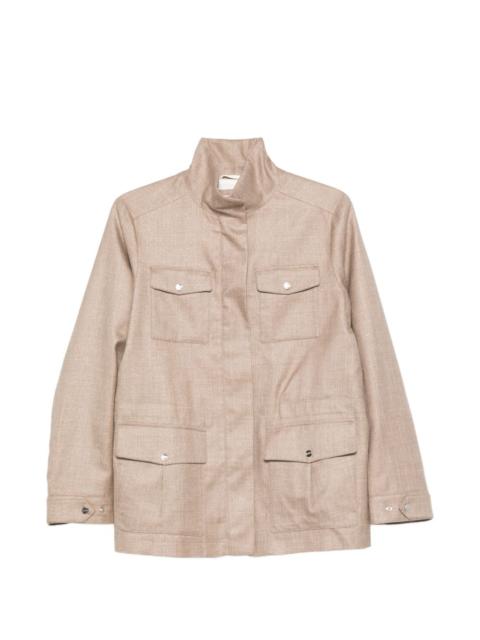 Herno buttoned pocket jacket