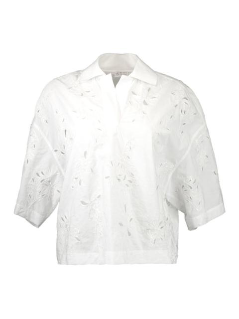 Brunello Cucinelli Short Sleeve Pullover