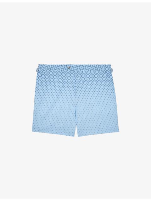 REISS Darli Geo-Print Swim Shorts