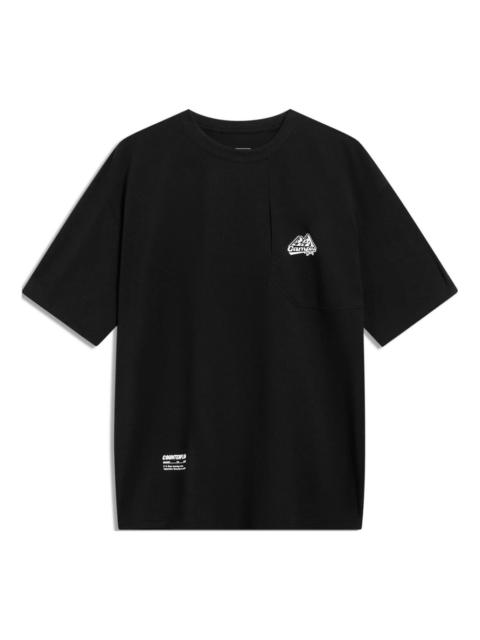 Li-Ning Counterflow Small Logo T-shirt 'Black' AHST721-4