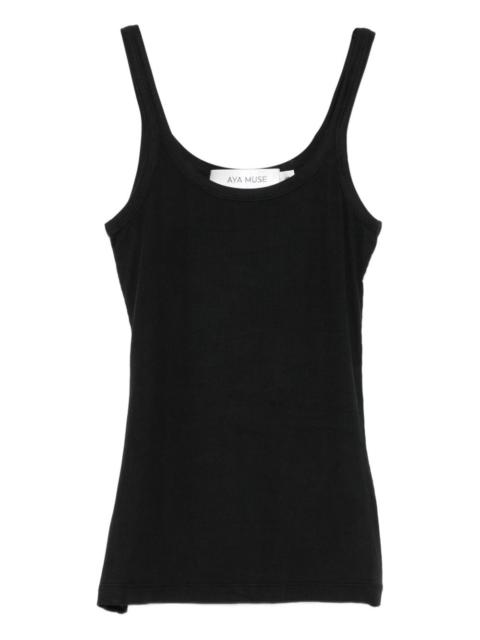 AYA MUSE fine-ribbed tank top