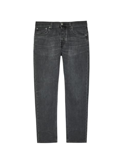 Nudie Jeans Ollie buttoned denim straight-leg jeans