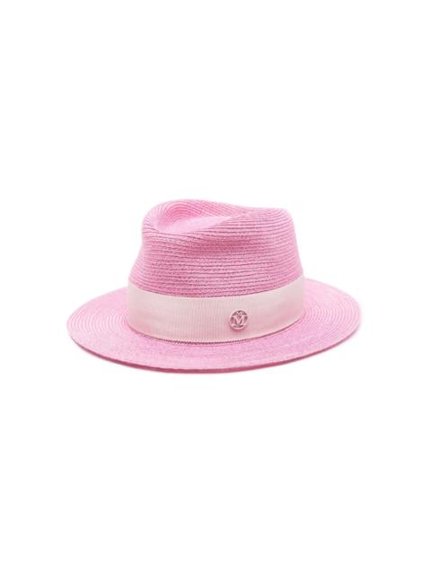 MAISON MICHEL Andre hemp fedora hat