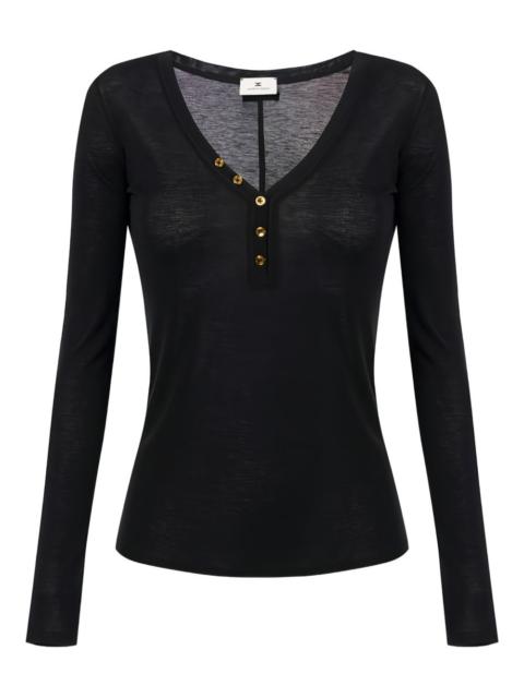 ELISABETTA FRANCHI v-neck top