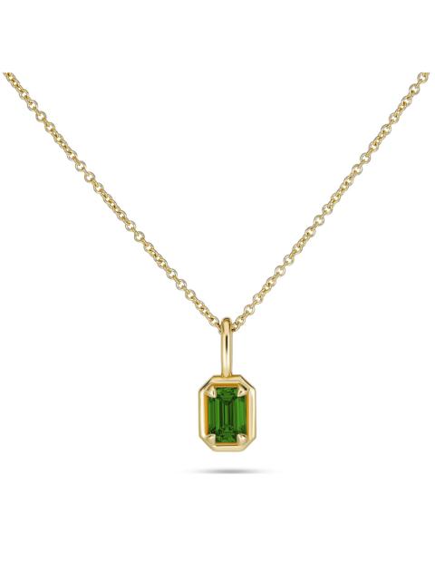 STONE AND STRAND Emerald Bonbon Necklace