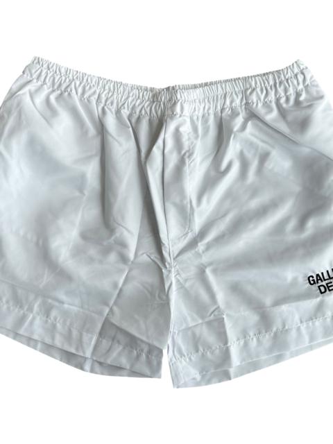 GALLERY DEPT. Logo Zuma Shorts "White & Black" GD381
