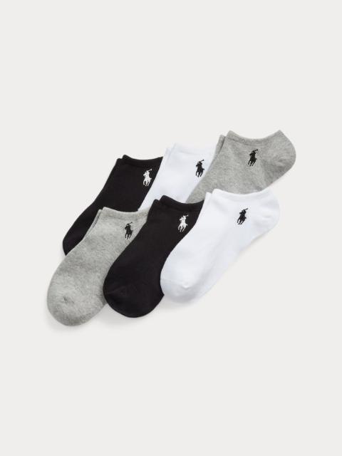 Polo Ralph Lauren Low-Cut Ankle Sock 6-Pack