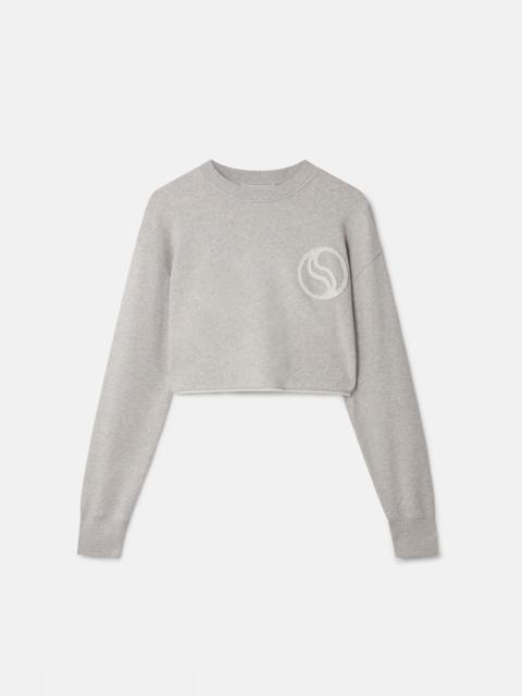 Stella McCartney S-Wave Cropped Sweatshirt
