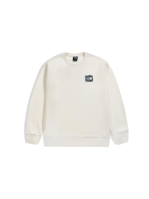 The North Face THE NORTH FACE Regrind Crew SS22 Logo Sweater 'White' NF0A5K1D-N3N