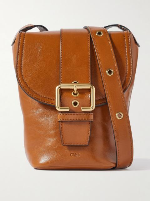Chloé Camera leather shoulder bag Brown