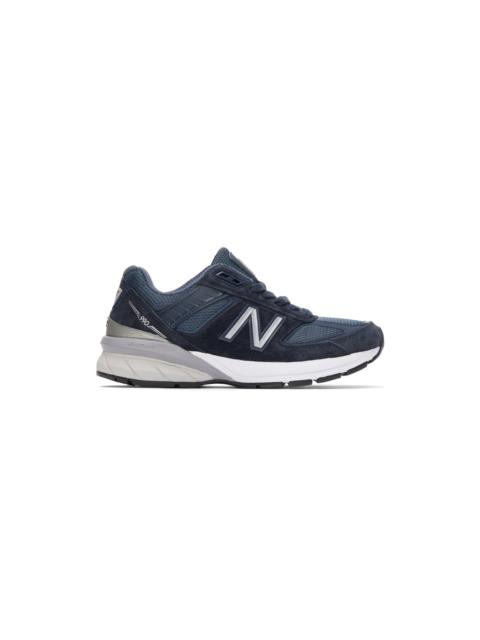 New Balance Navy Made In US 990v5 Sneakers
