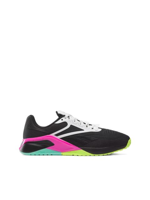 Reebok Nano X2 "Black/Laser Lime/Laser Pink" sneakers