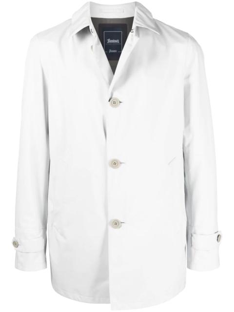 Herno single-breasted button-fastening jacket