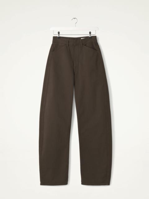 Lemaire HIGH WAISTED CURVED PANTS