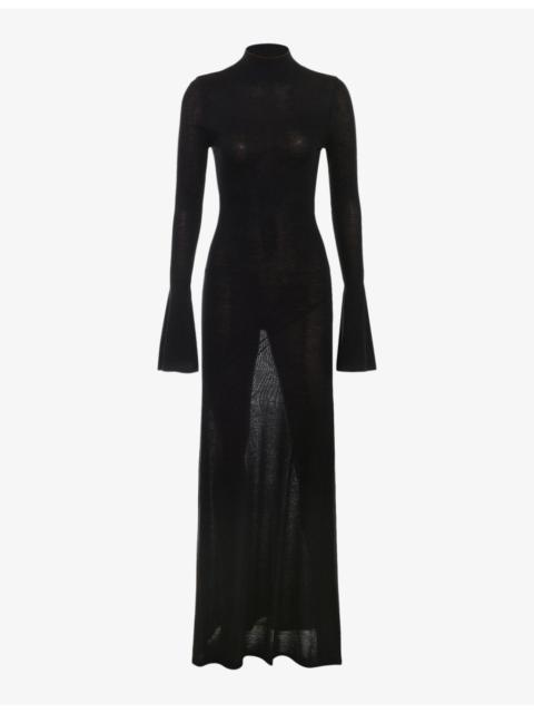 House of CB Sancha backless stretch-knit maxi dress