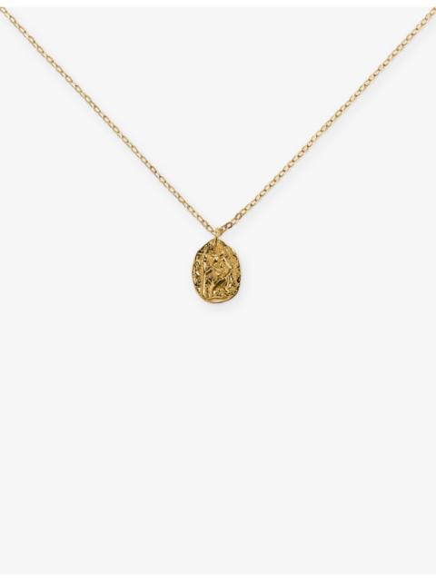 MONICA VINADER Combinations 18ct Yellow-Gold Vermeil Pendant Necklace