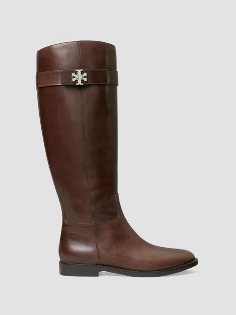 TORY BURCH Women's Turnlock Leather Riding Boots - Tmoro