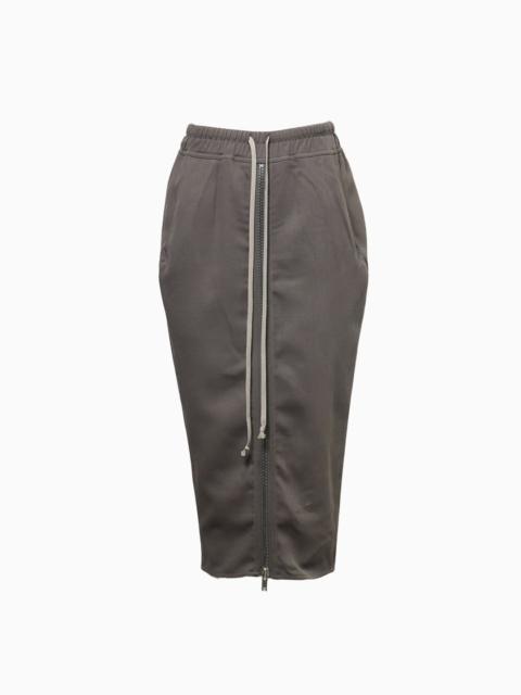 Rick Owens Zipped Short Pillar Twisted