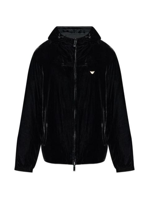 EMPORIO ARMANI reversible hooded jacket