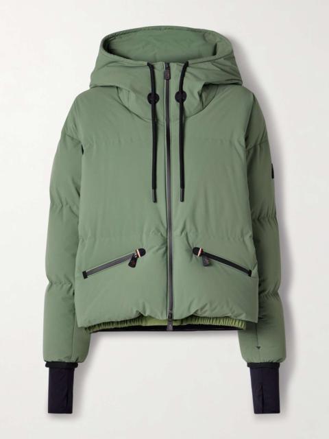 Allesaz quilted shell down jacket