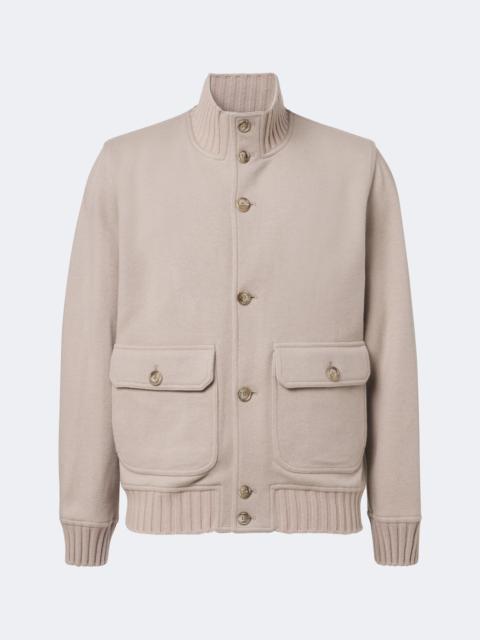FEDELI Cashmere bomber jacket