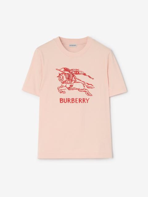 Burberry Heart Knight Cotton T-shirt