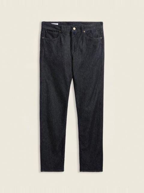 SLOWEAR Slim fit cotton and cashmere fivepocket trousers