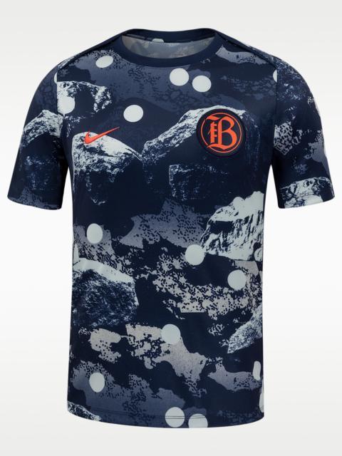 Nike Bay FC Men's Nike NWSL Short-Sleeve Pre-Match Top