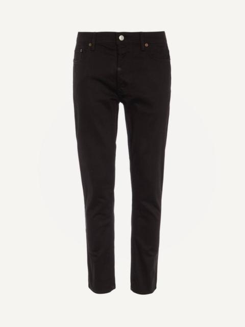 River Stay Black Straight Fit Jeans
