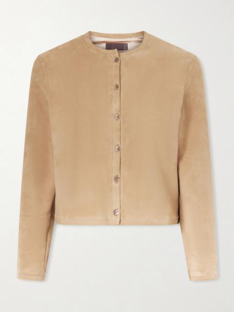 STOULS Astrid Suede Cardigan