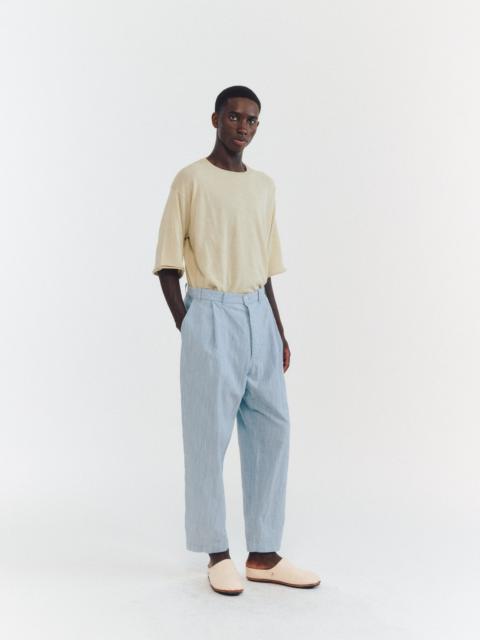 CASEY/CASEY BASIC PANT - WIND STRIPE - BLUE STRIPE