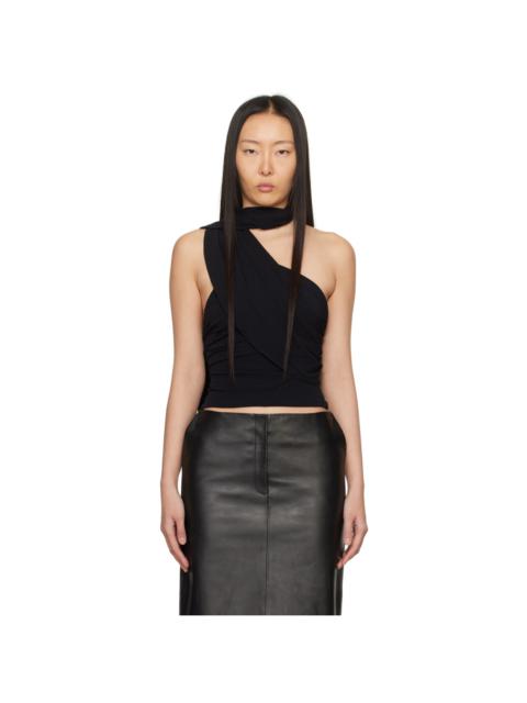 MAGDA BUTRYM Black Wrap Top
