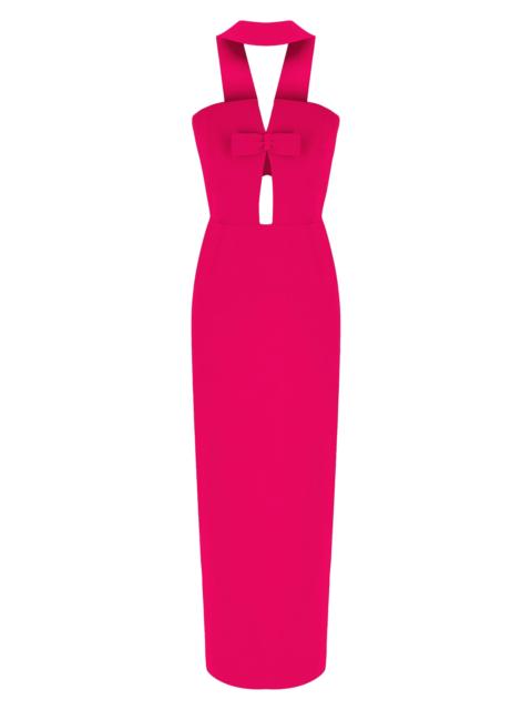 THE NEW ARRIVALS ILKYAZ OZEL Women's Holly Tailored Column Gown - Hot Pink