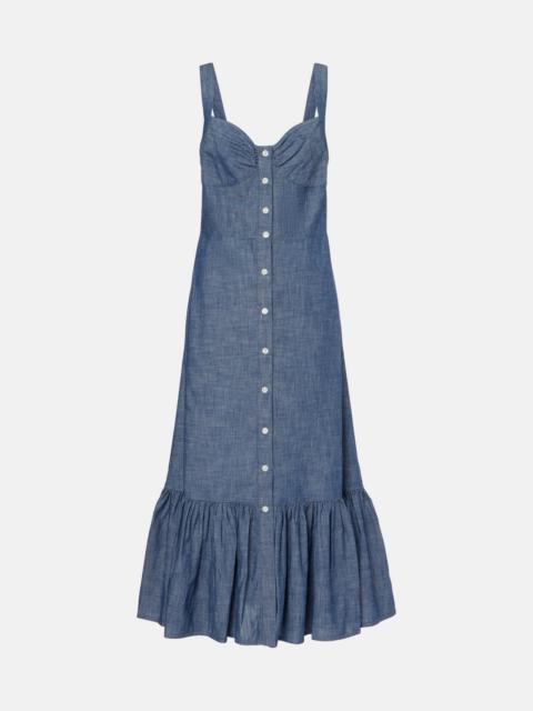 Polo Ralph Lauren Cotton chambray maxi dress
