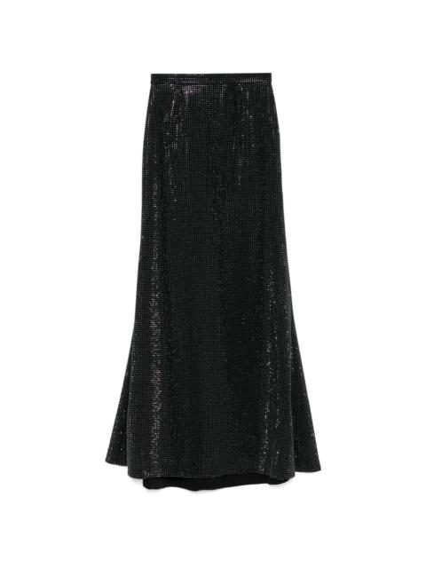 ROLAND MOURET Diamante maxi skirt