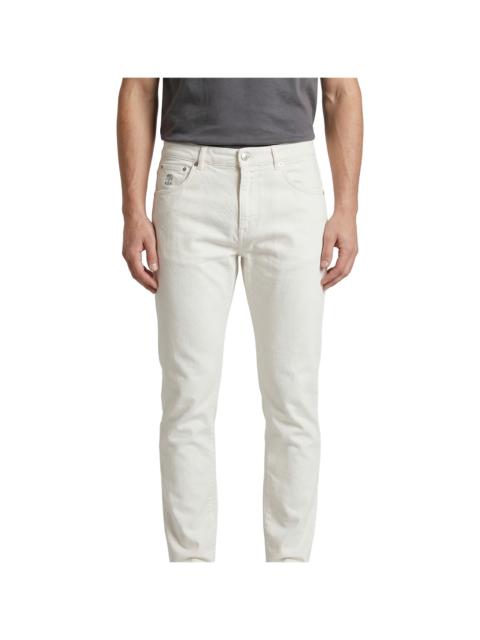 Brunello Cucinelli Slim Jeans "White" BRUN1237